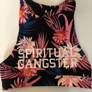 Spiritual gangster sports bra